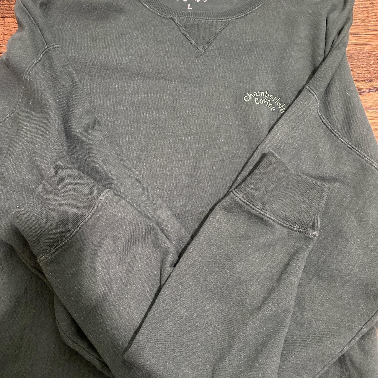 Chamberlain Coffee Crewneck Green but looks grey in... Depop