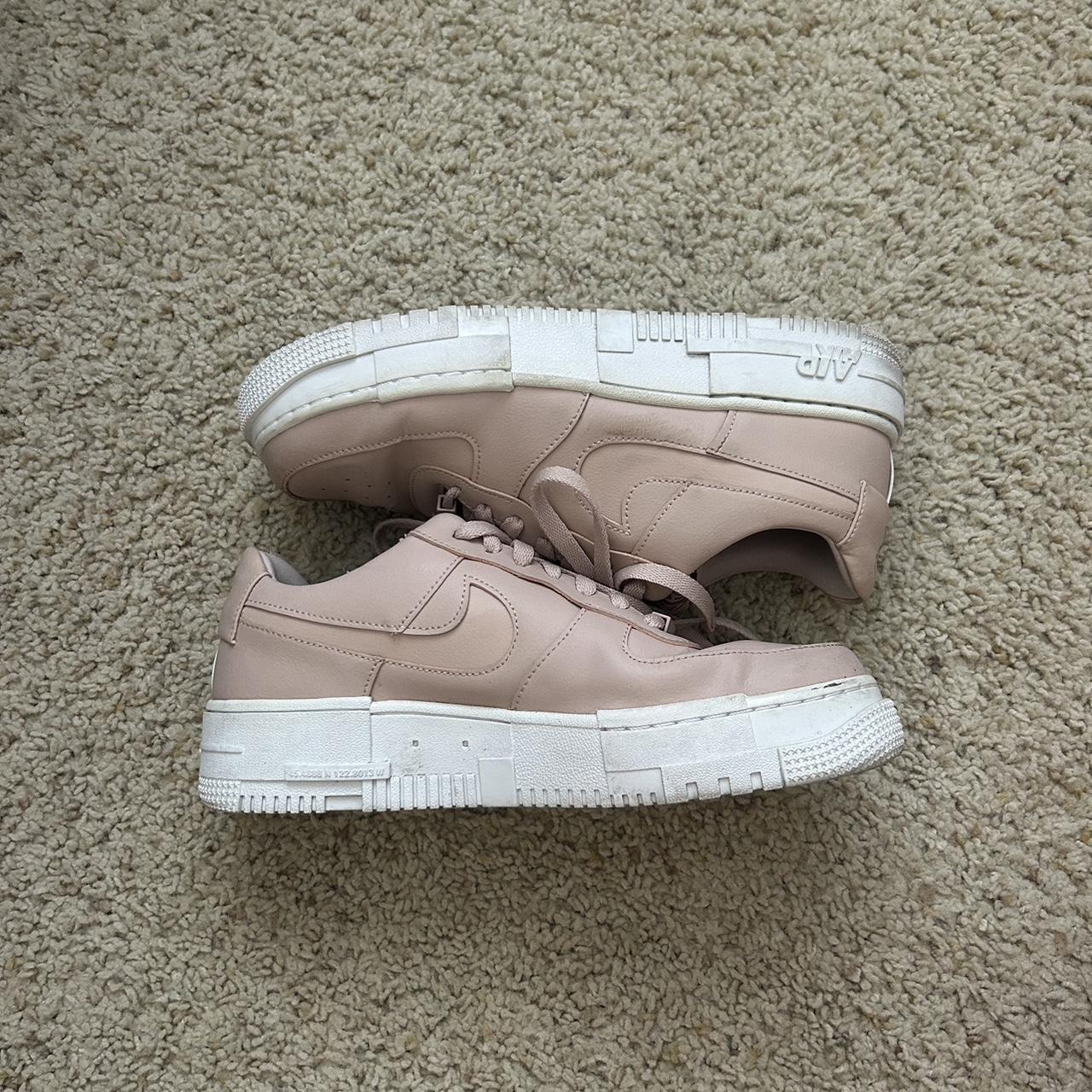 Nike Air Force 1 Low Pixel Particle Beige - Women's... | Depop