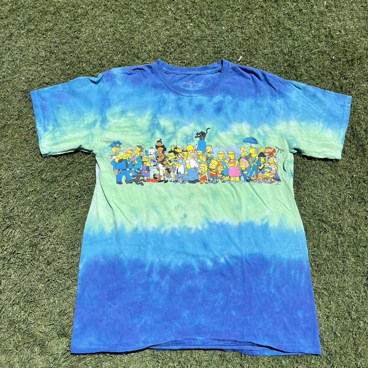 Simpson Tie Dye Tee Size Large DM BEFORE PURCHASE... - Depop