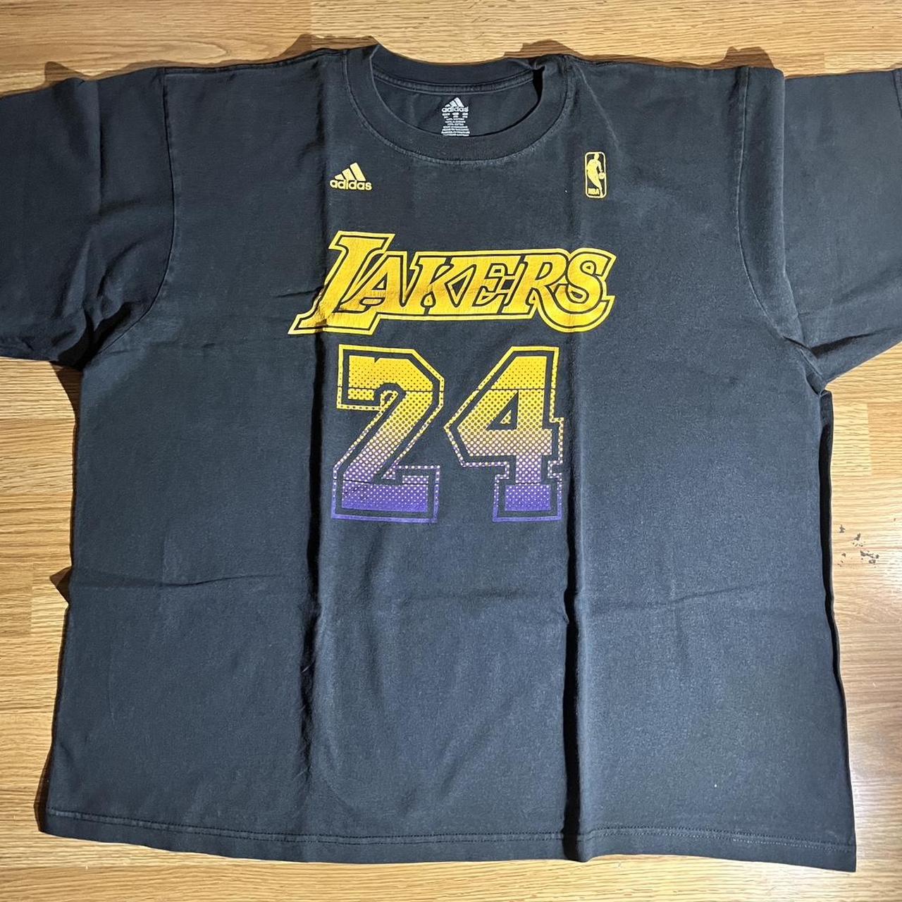 Adidas Los Angeles Lakers 24 Kobe Shirt -Size... - Depop