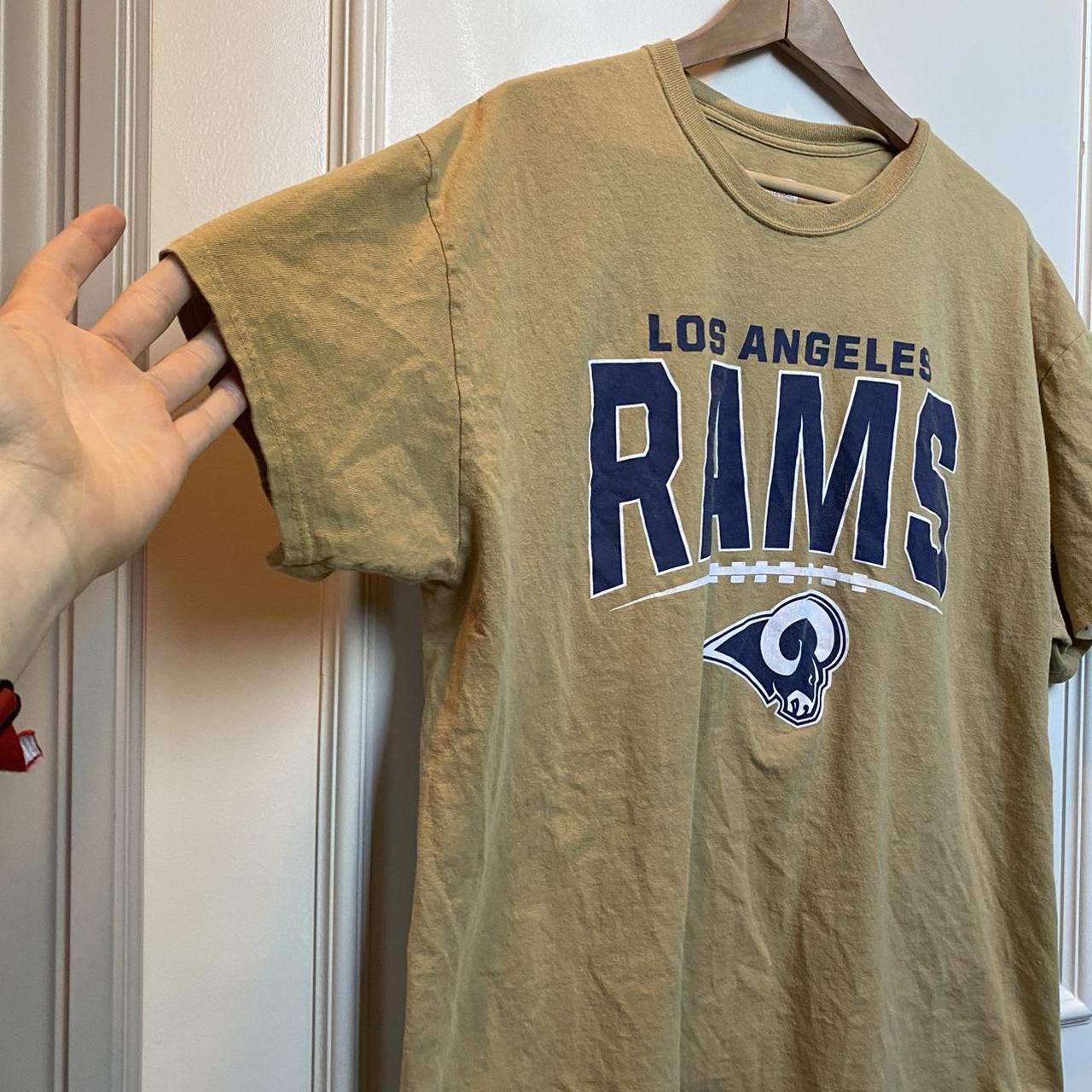 Los Angeles Rams Majestic T Shirt, Mens Size M Pre - Depop