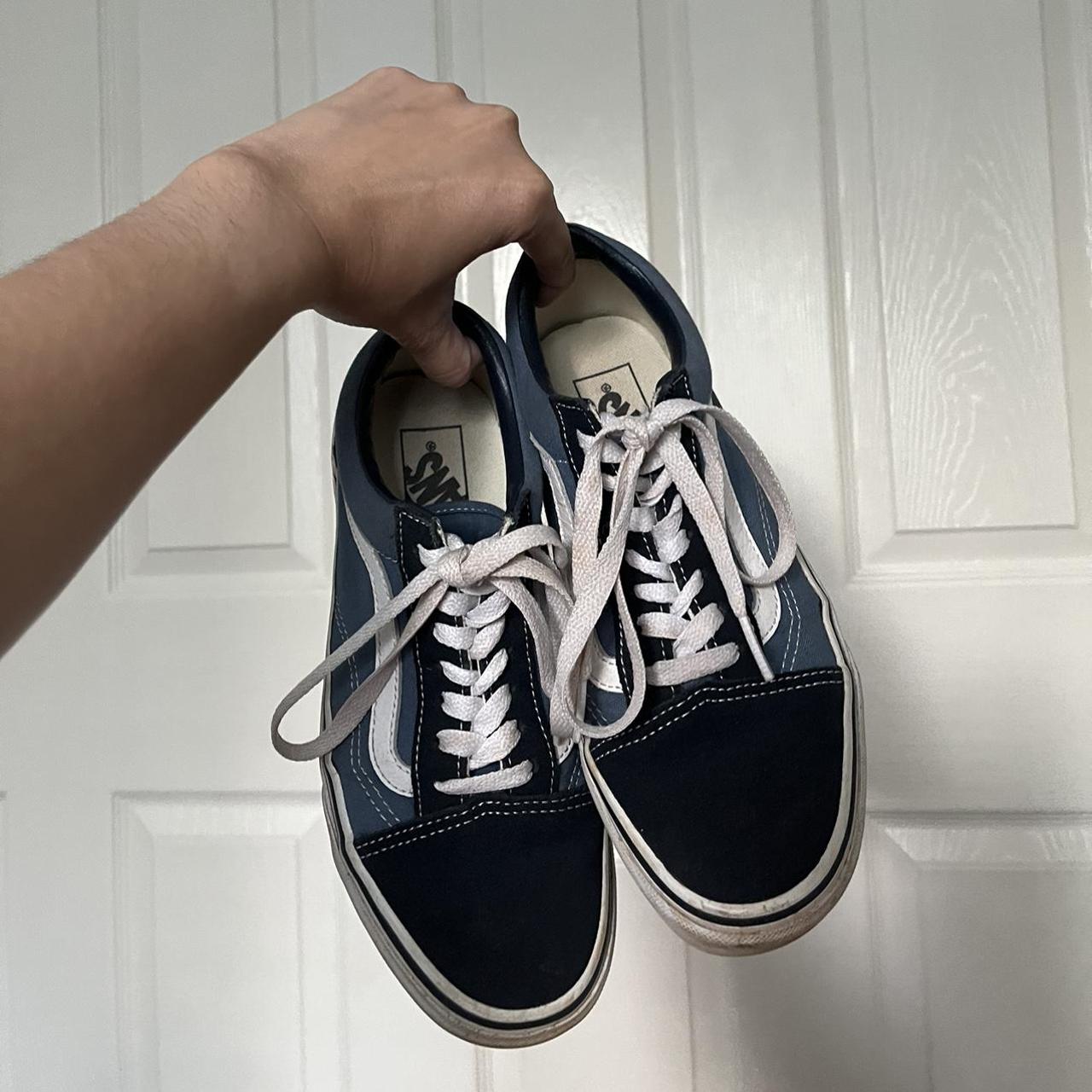 Blue Vans Skate Old Skool Sneakers 👟💙,