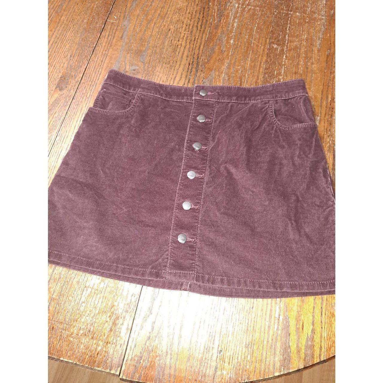 Express corduroy outlet skirt