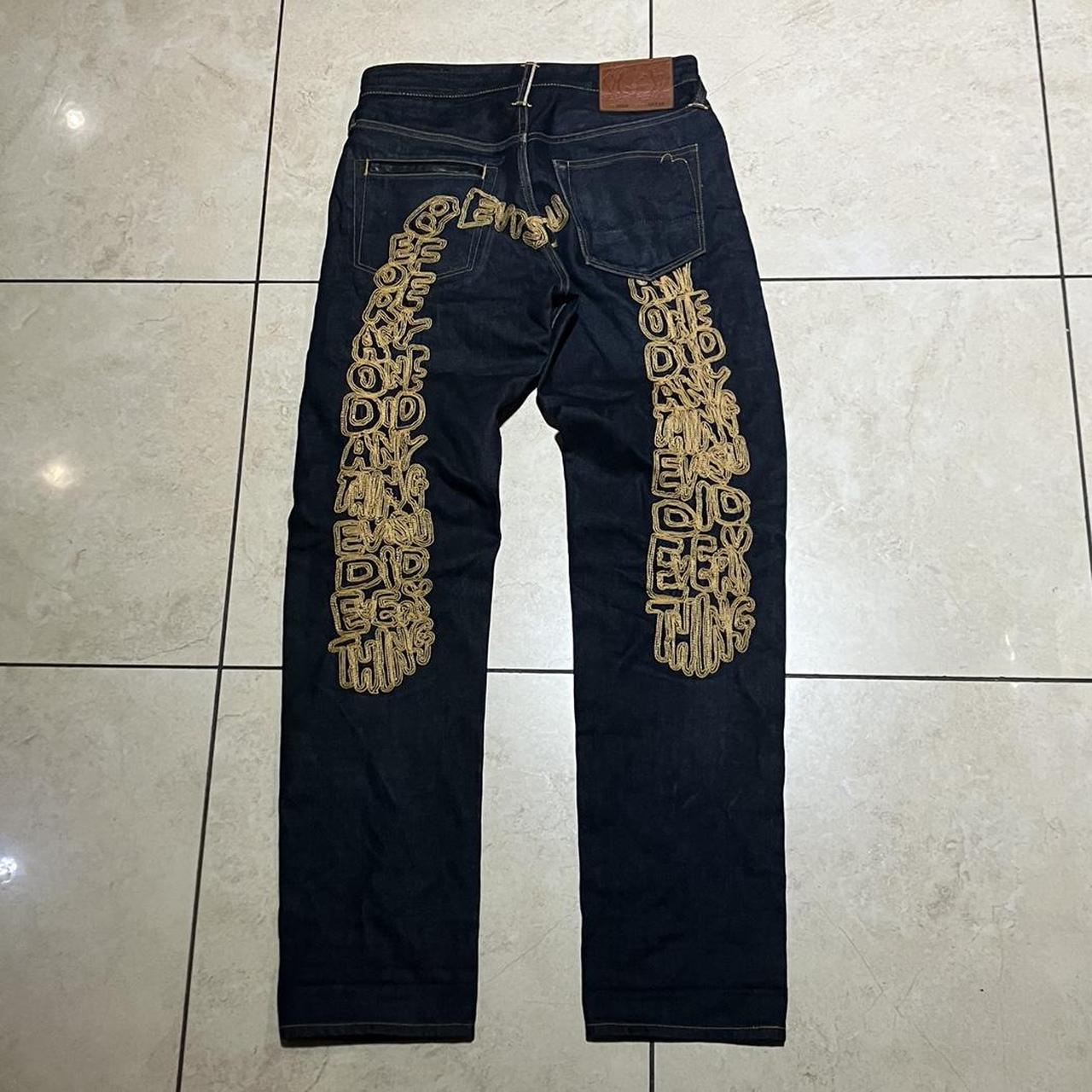 Evisu Japanese selvedge denim jeans. 29 x 34 Evisu... Depop