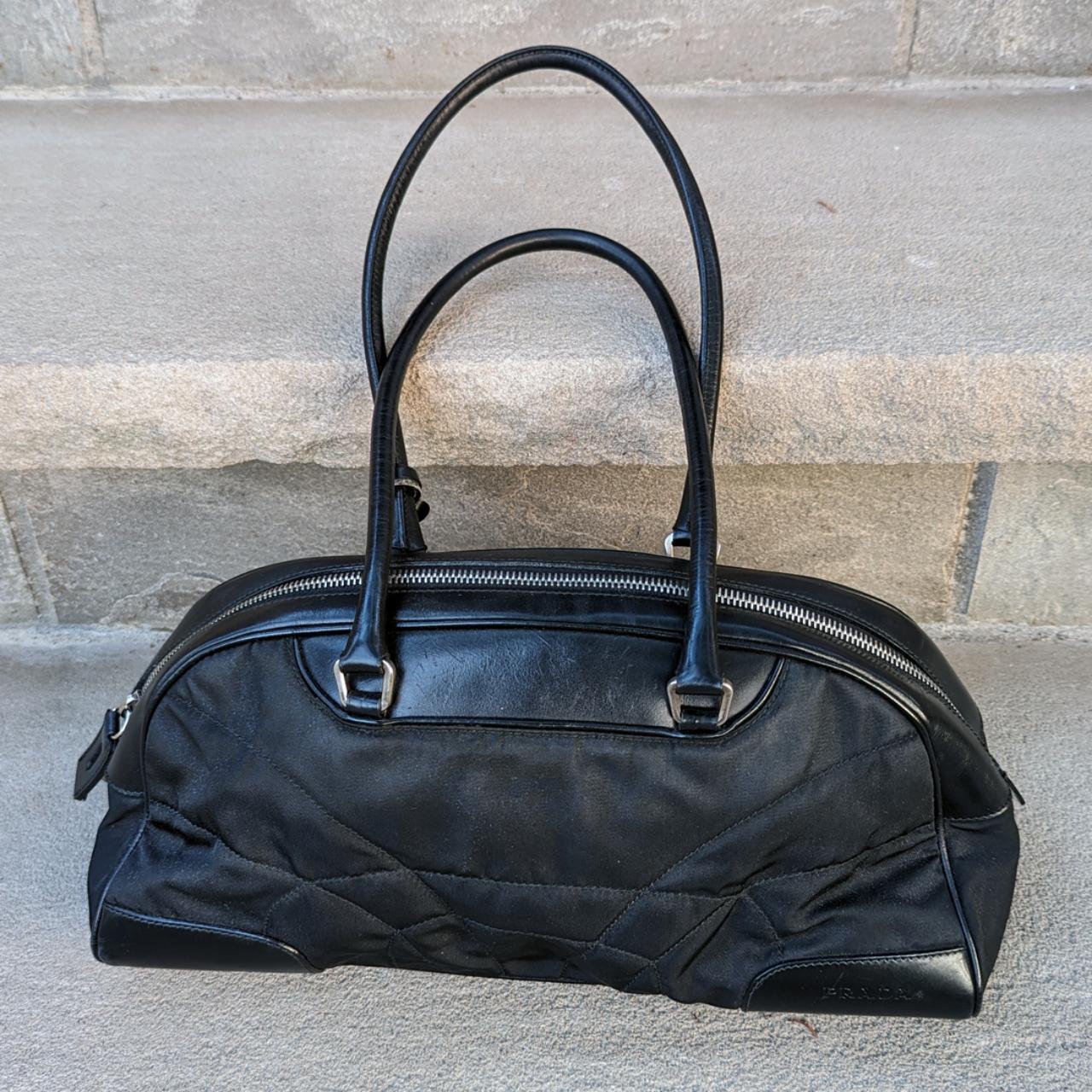 prada Ladies Black Vintage bowling bag