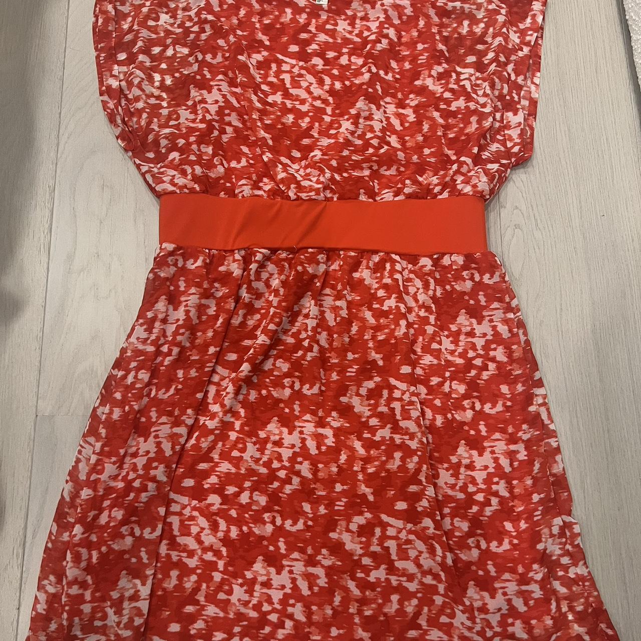 Halston Women's Red Dress | Depop