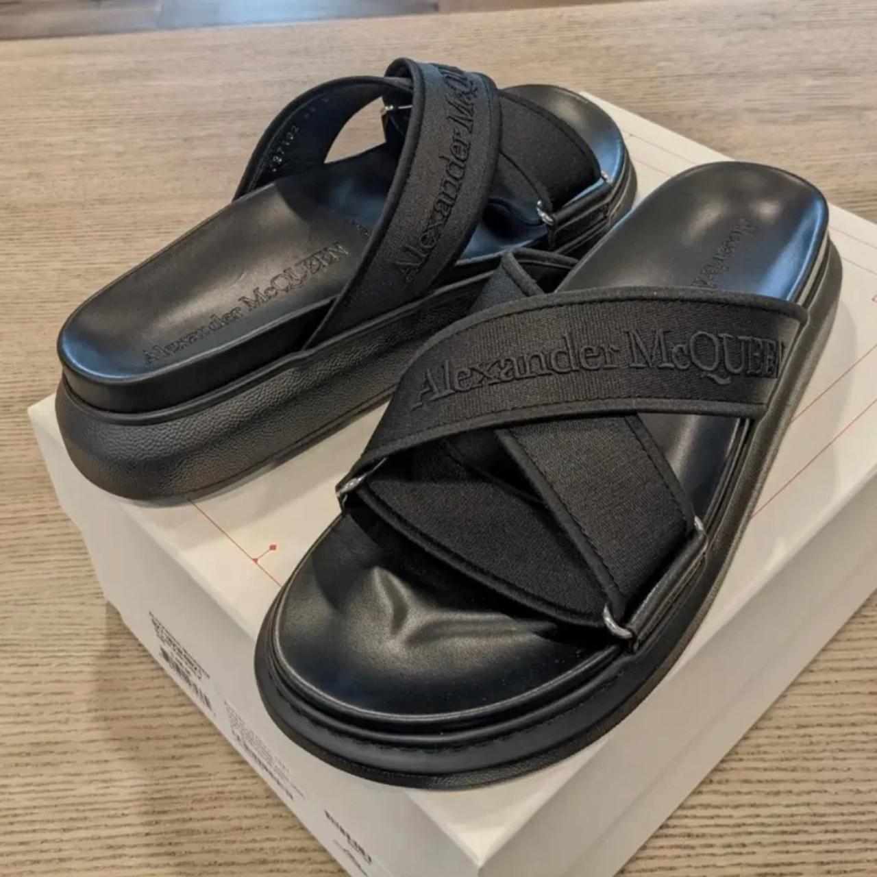 Alexander McQueen Slides Mens Alexander McQueen... - Depop