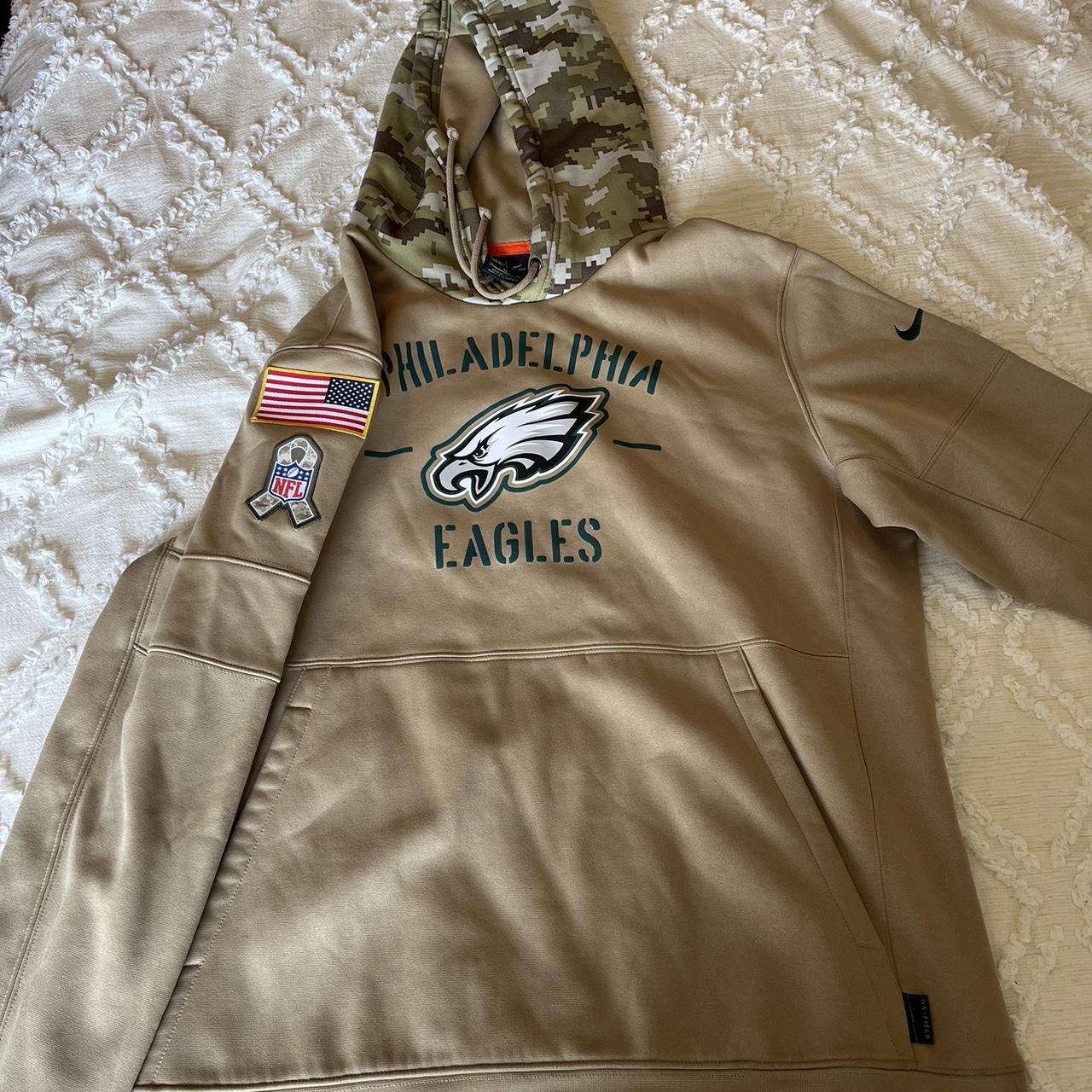 eagles salute to service hoodie xl