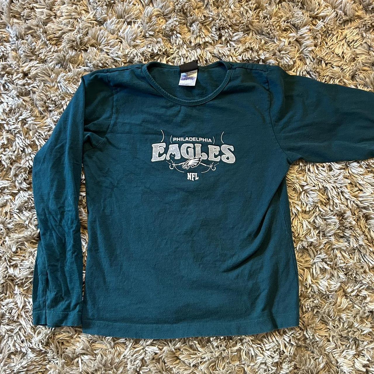 Philadelphia Eagles Womens Long Sleeve Size L & XL - Depop