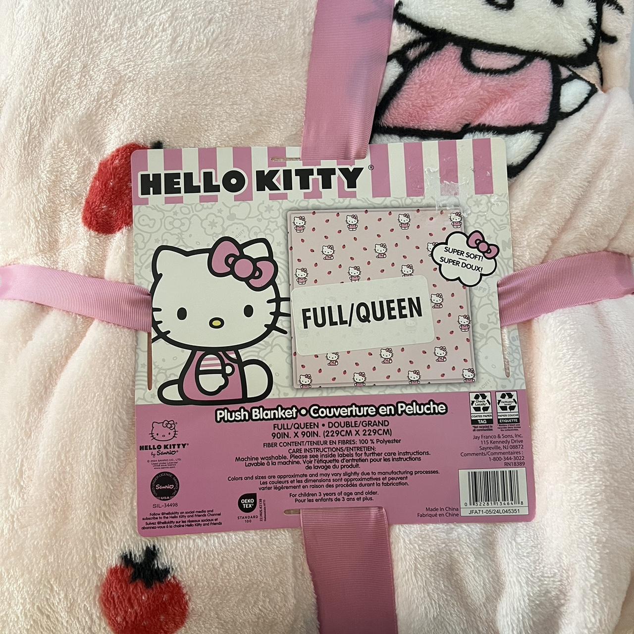 BRAND NEW Queen size Hello Kitty blanket. Very. Depop