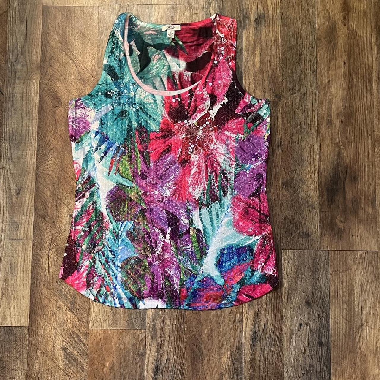 Cache Women's Blouse - Multi - M – Cache multicol… - image 1