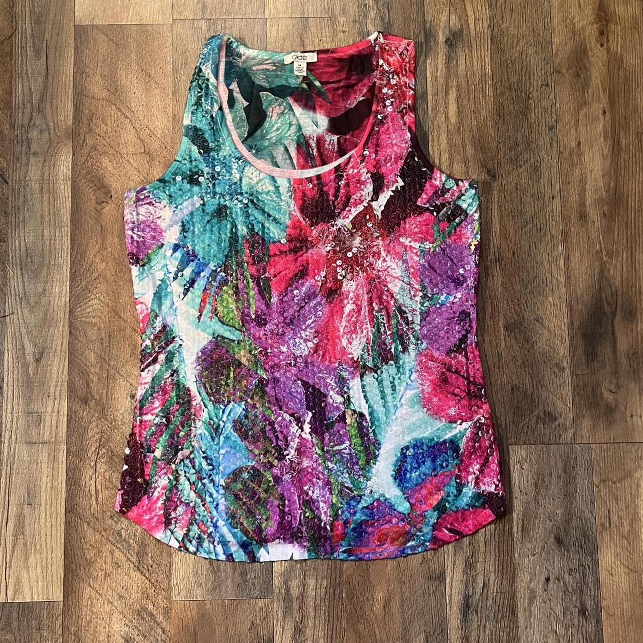 Cache Women's Blouse - Multi - M – Cache multicol… - image 2