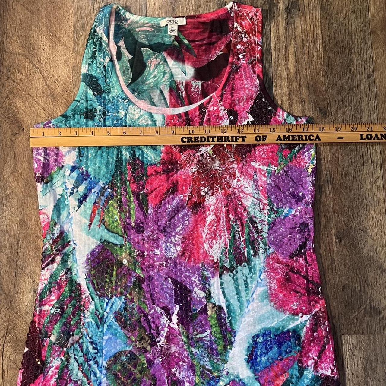 Cache Women's Blouse - Multi - M – Cache multicol… - image 5