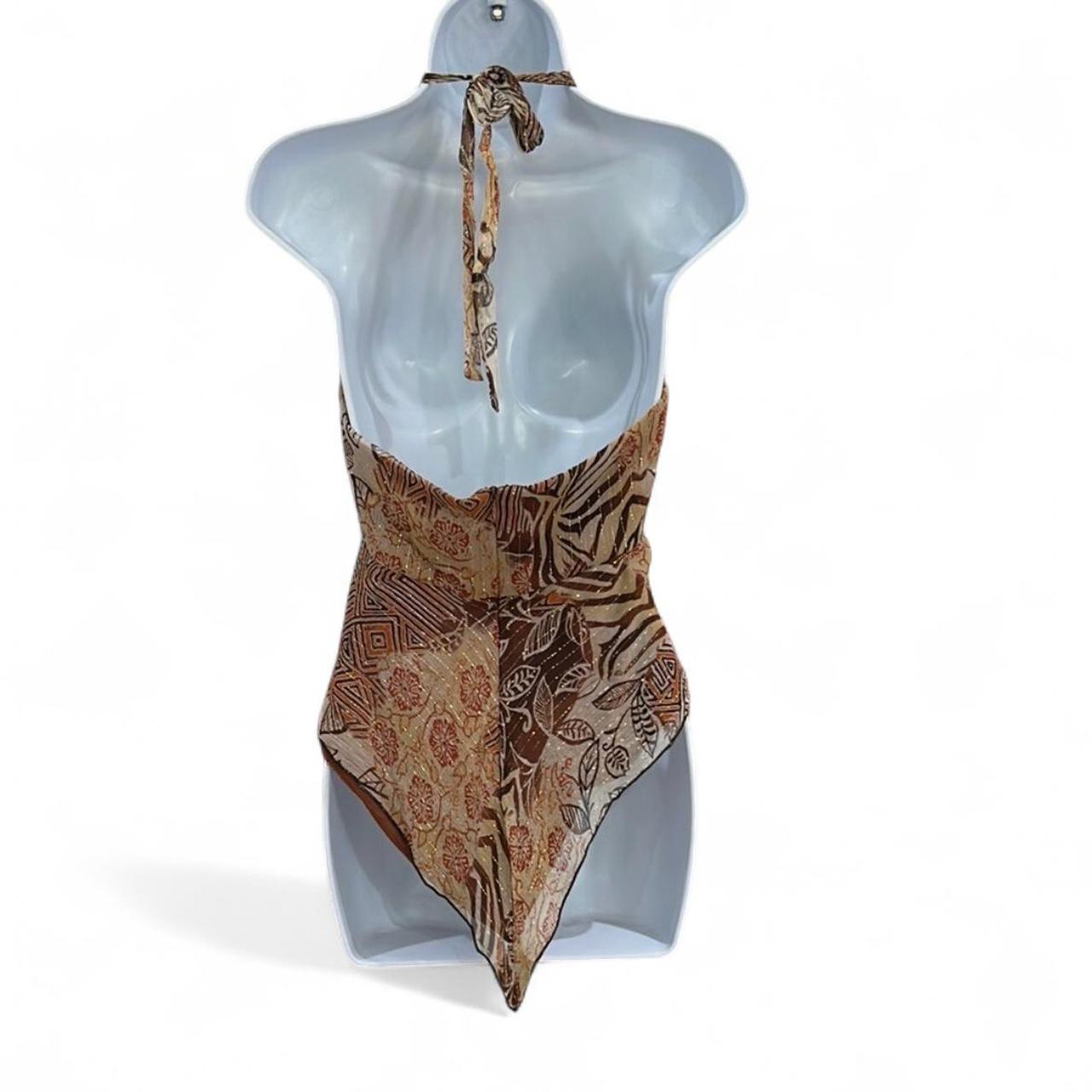 Cache Women's Tank top - Brown/Multi - 6 – Cache … - image 4