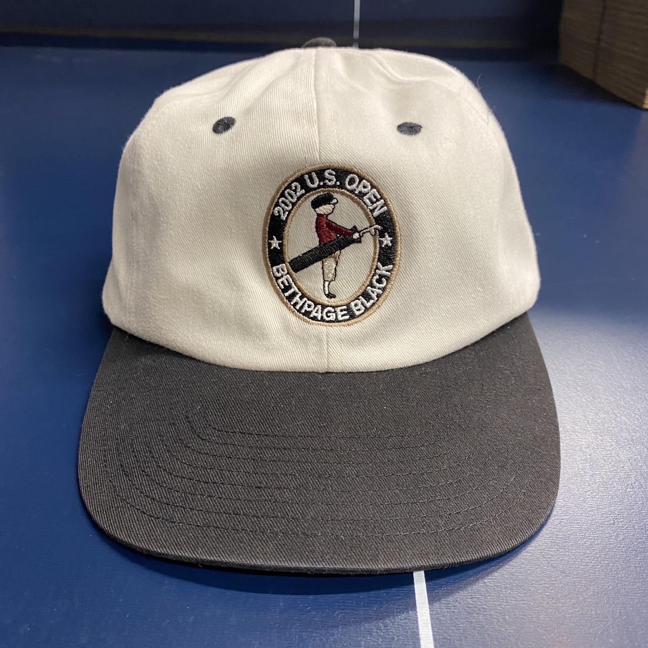 Vintage 2002 US Open Hat, cool hit on front Great... - Depop