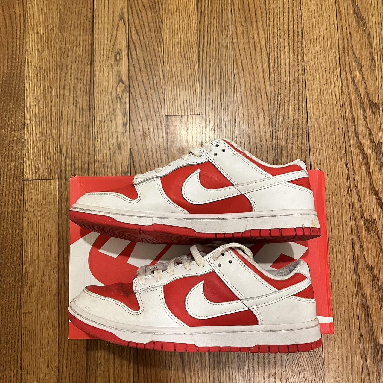 worn nike dunks