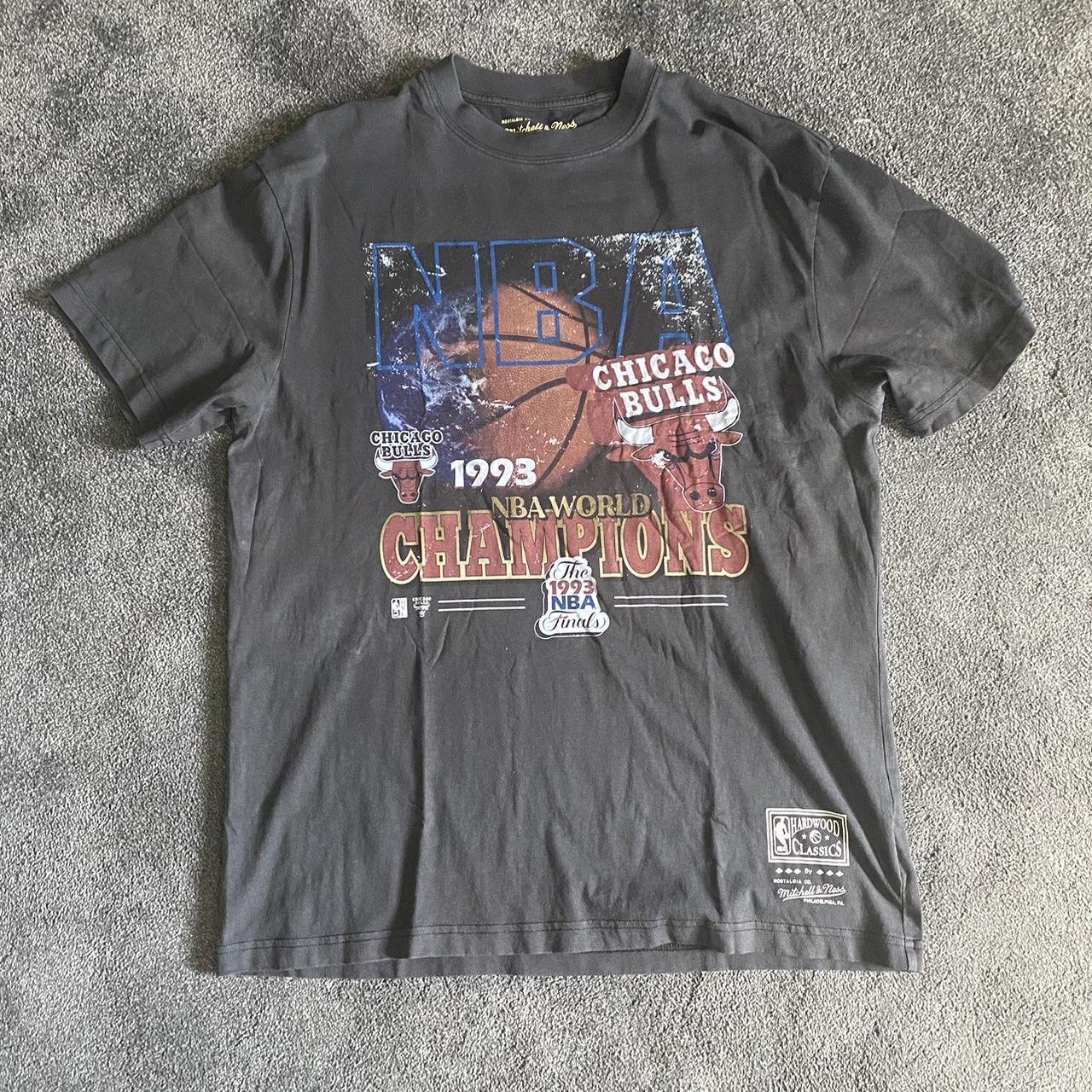 Mitchell & Ness original NBA Chicago bulls T shirt - Depop