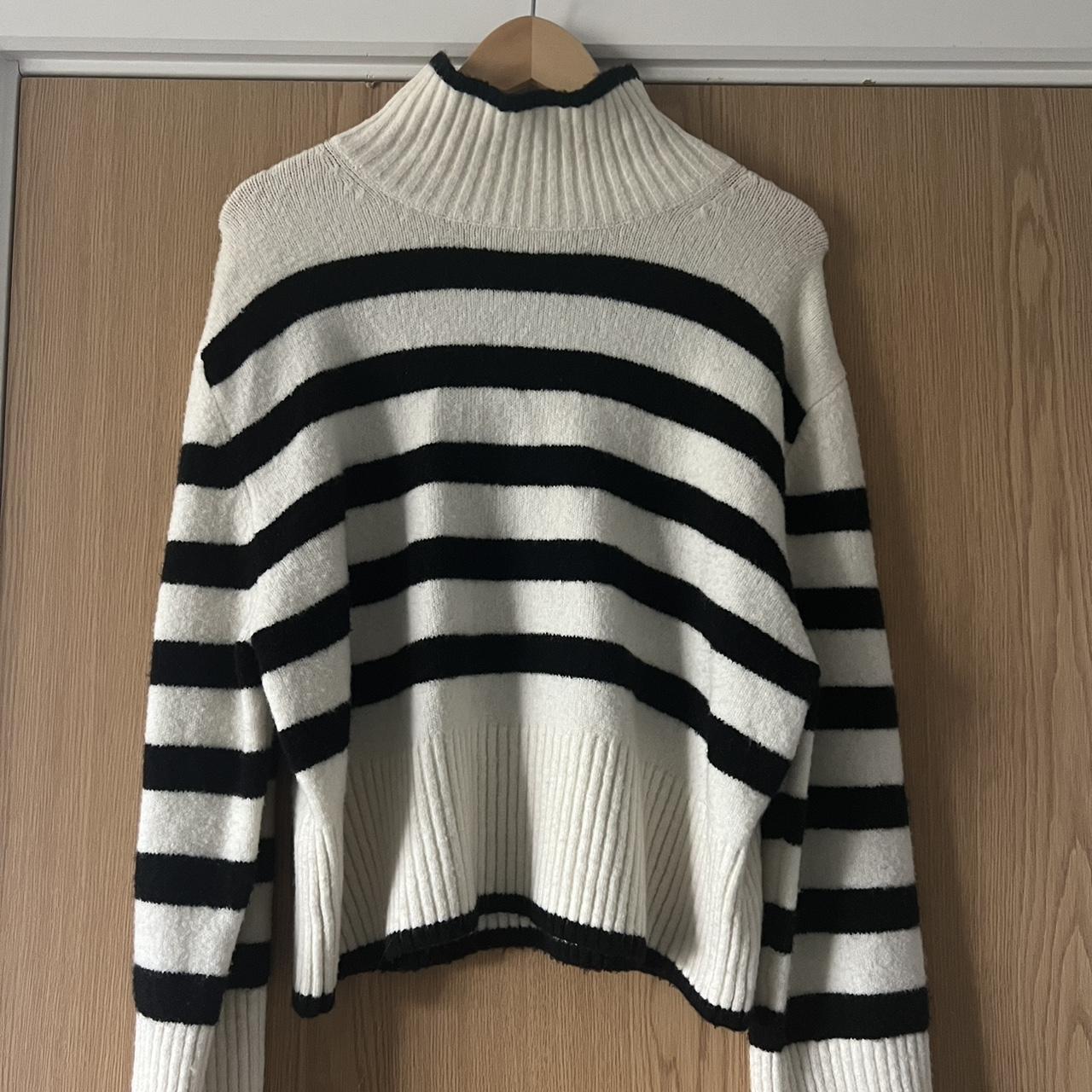 &Otherstories Striped Knitted Jumper - worn a few... - Depop