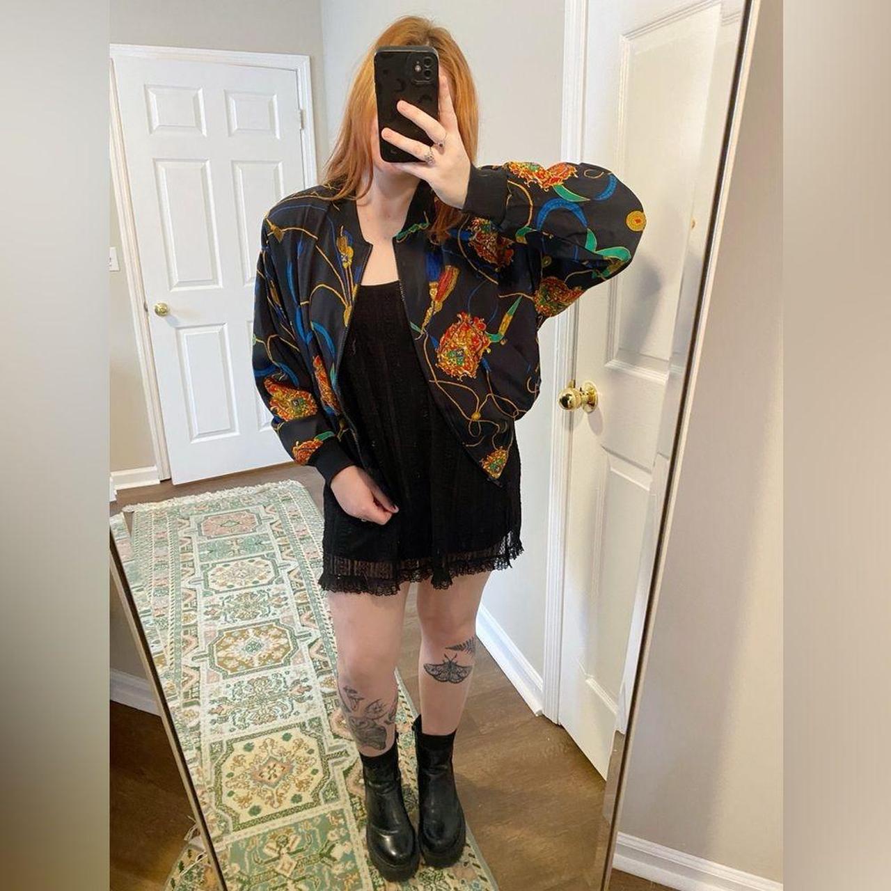 Source Unknown Women's Party Jacket - Orange/Blac… - image 1