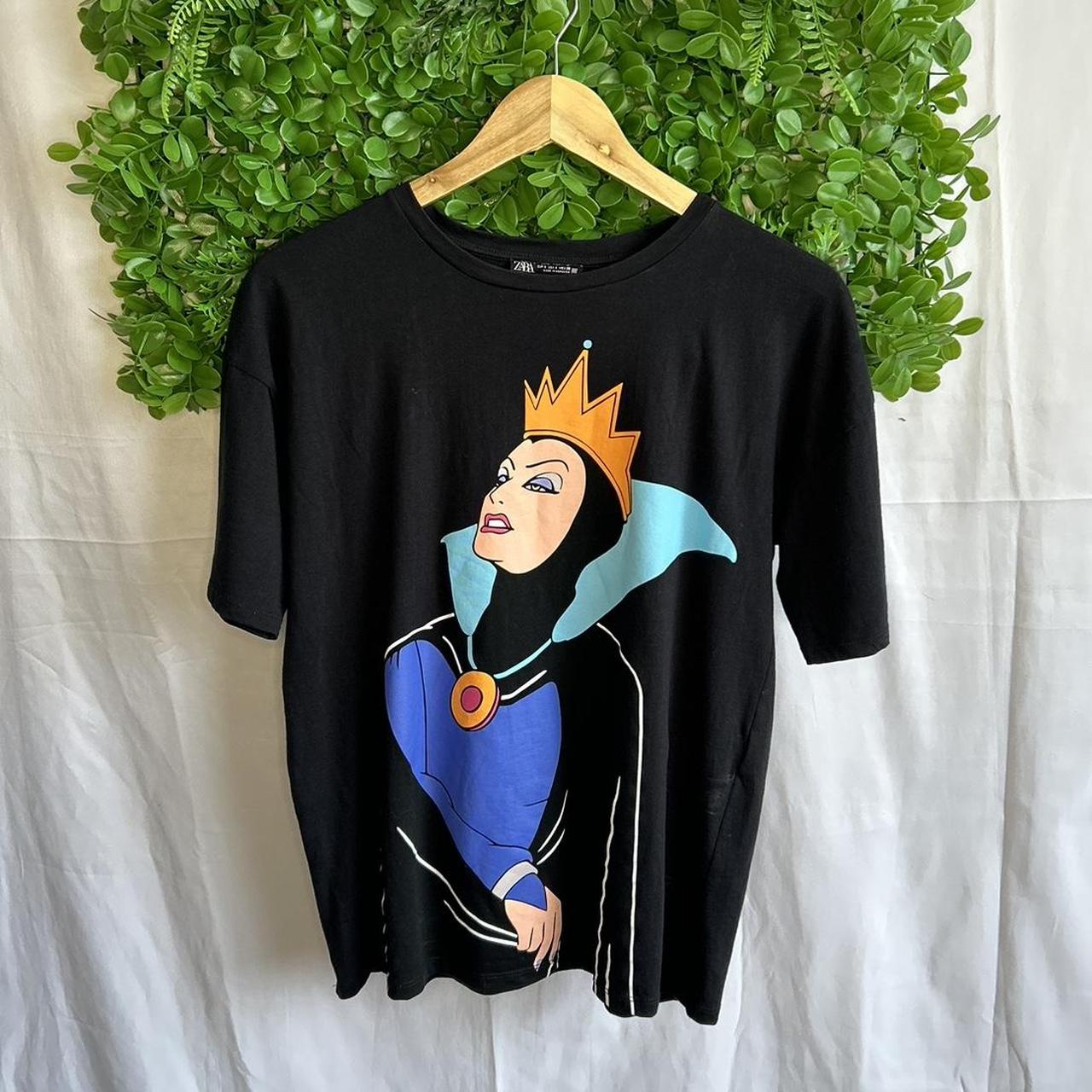 ZARA X DISNEY Evil Queen Tshirt Size small. Depop