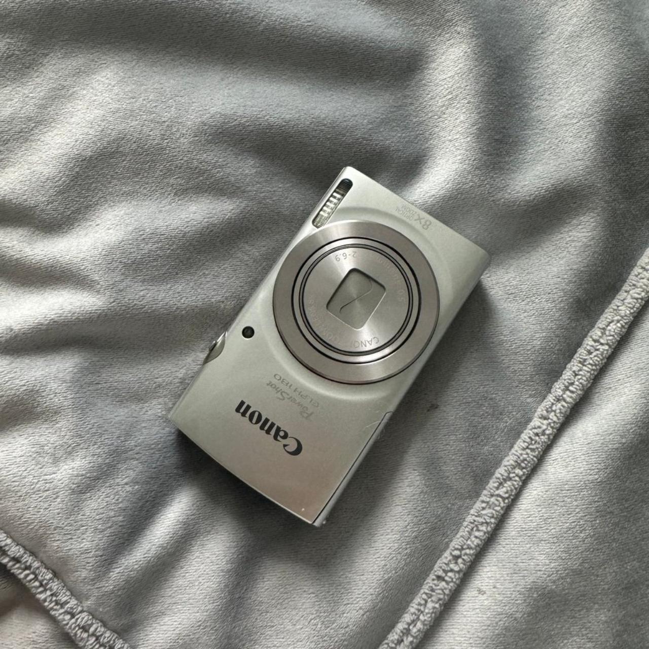 Canon IXY 180 Silver PowerShot ELPH 180 gently used... - Depop