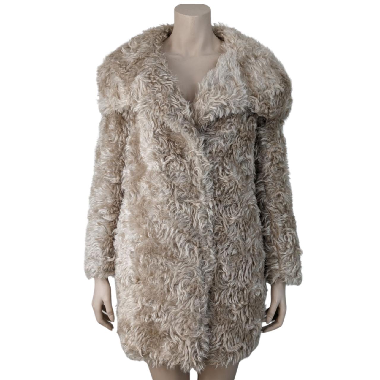 Prada Faux Fur Coat By the main line this faux fur