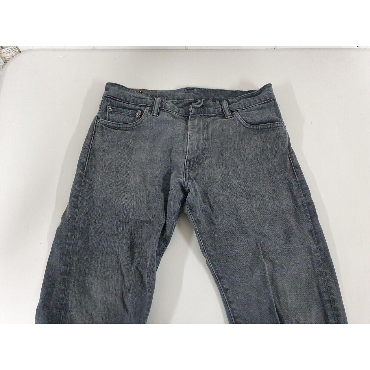 101129 Levis 504 Black Jeans Label size is W30 Depop