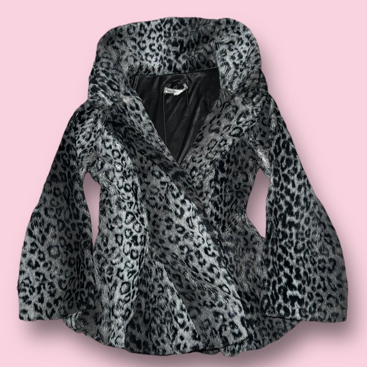 Melody Black Print Scarf