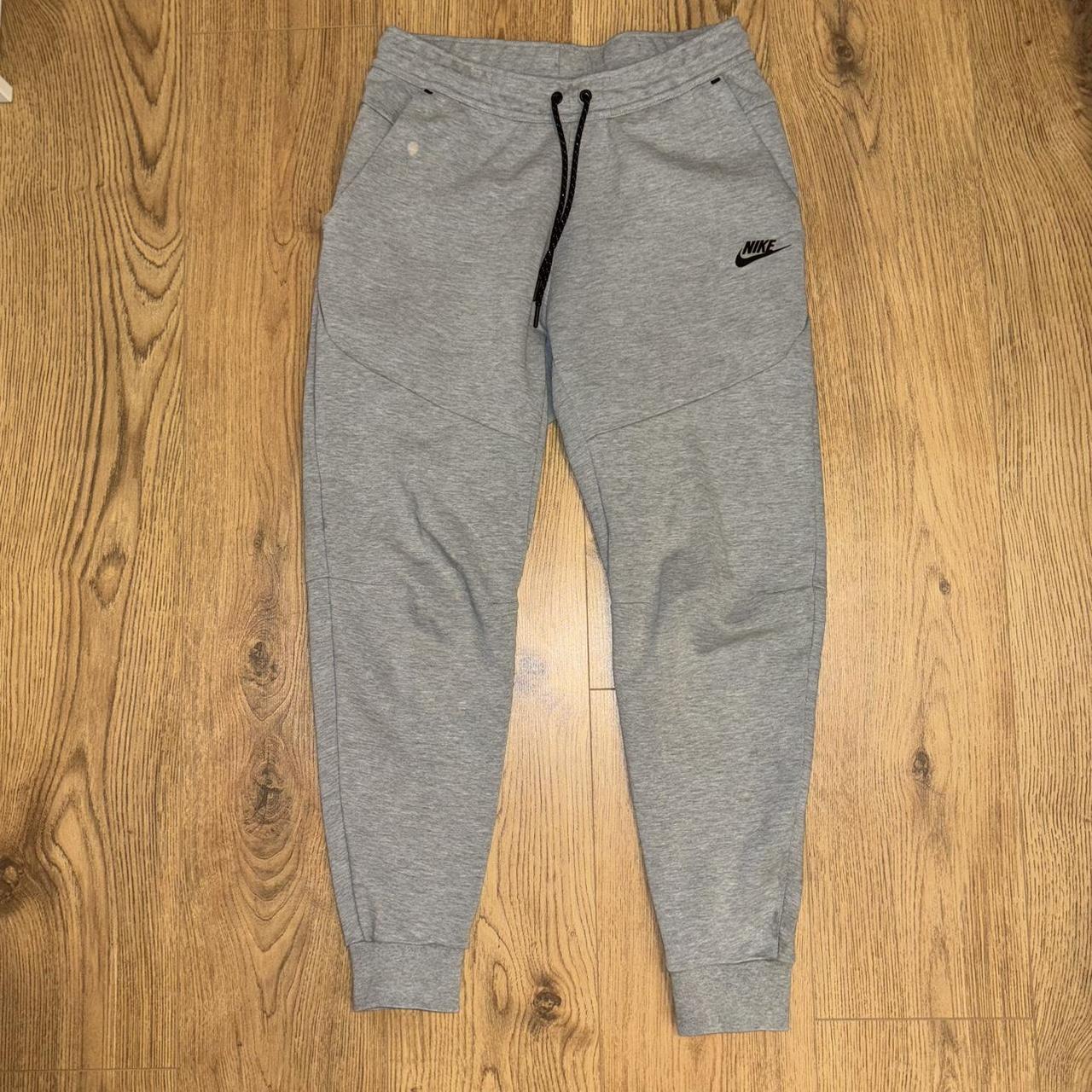 mens nike tech grey joggers