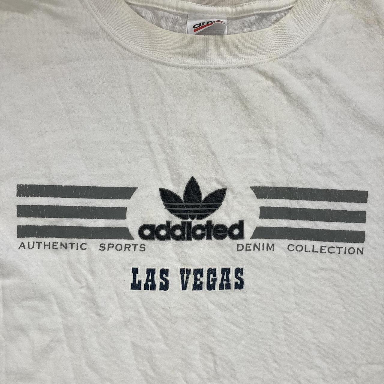 Vintage Adidas Inspo Addicted Las Vegas Depop