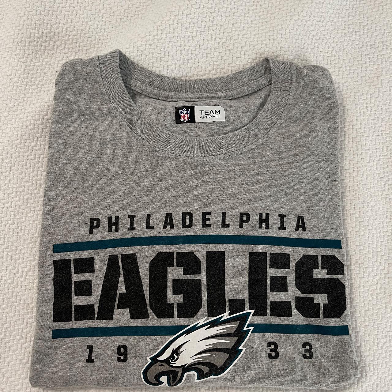 NFL Offical Team Apparel Philadelphia Eagles Grey - Depop