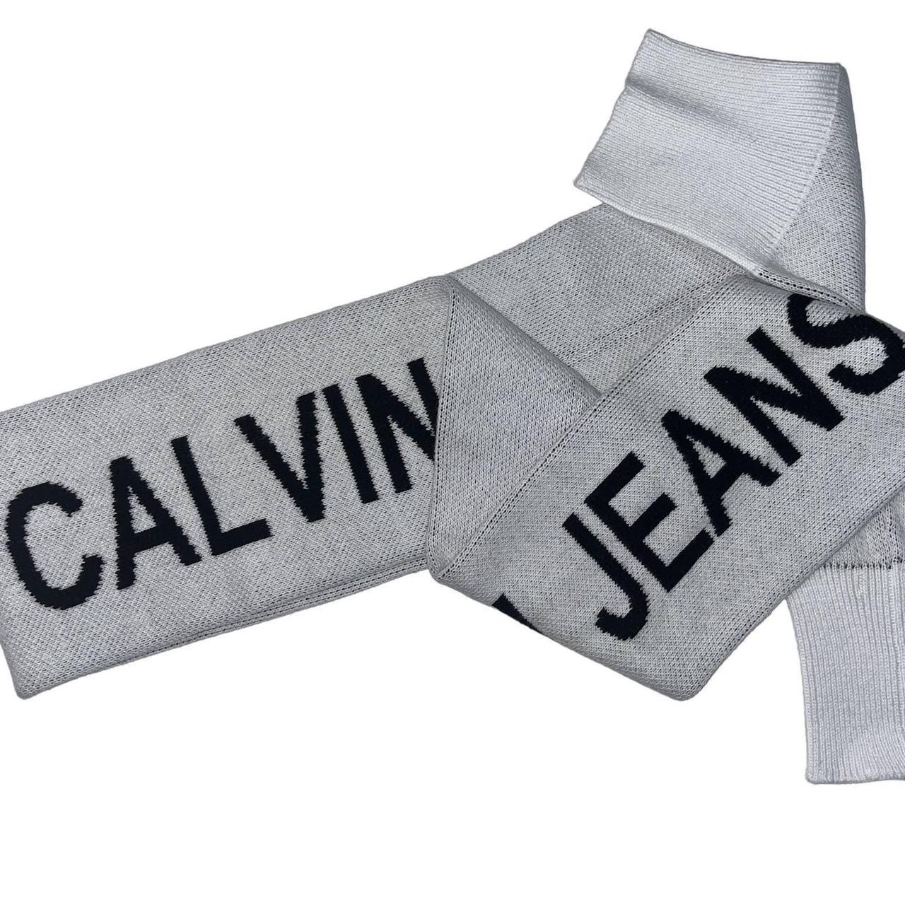 Introducing The Calvin Klein Jeans Scarf, A Stylish... - Depop