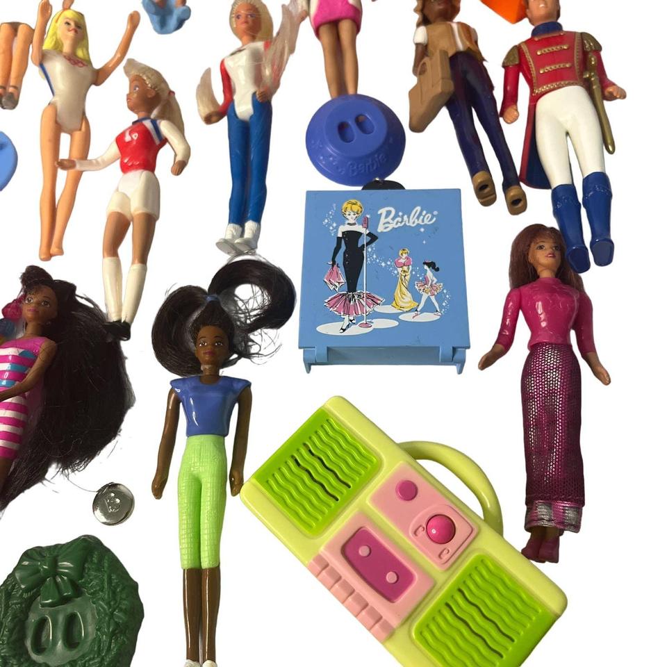 Barbie Set of 22 McDonalds HM Toys 98-02, Mattel, - Depop