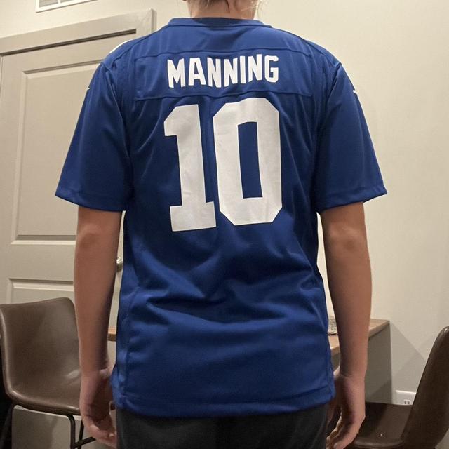 Stitched Eli Manning Giants Jersey Size XL - Depop