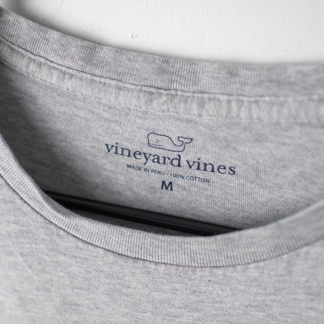 Vineyard Vines Men's Grey Shirt Depop