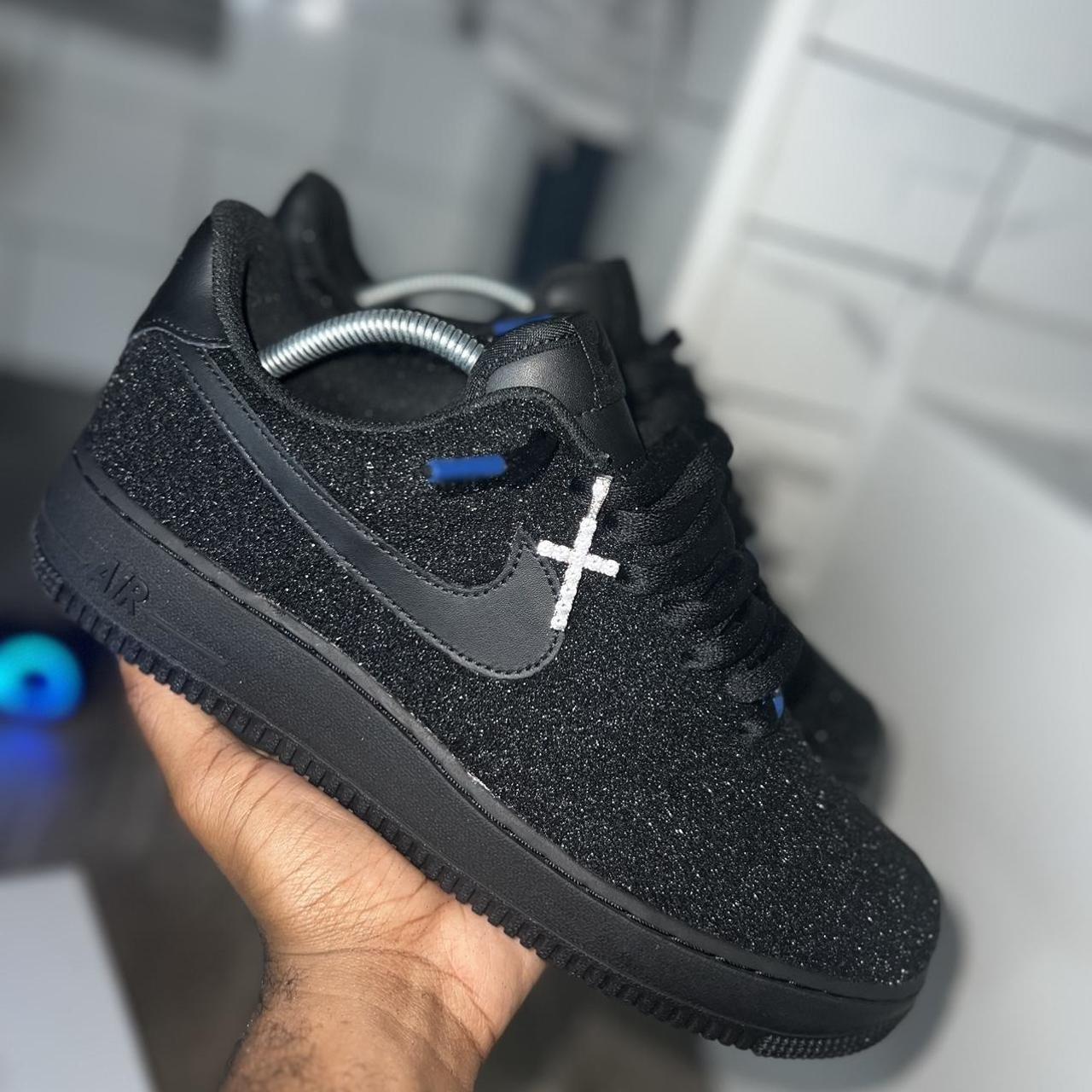 custom glitter air force ones