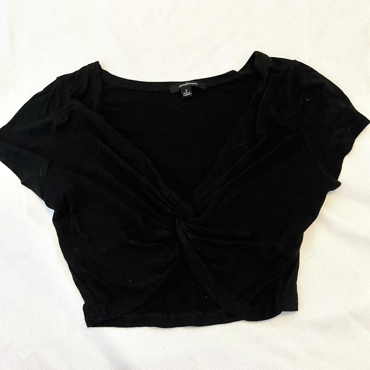 urban-outfitters-women-s-black-crop-top-depop