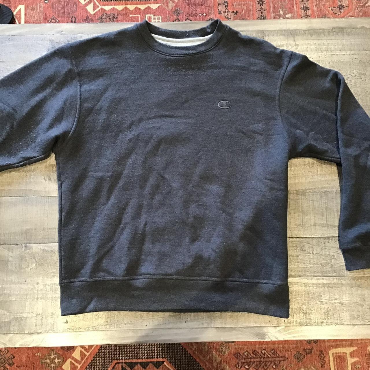 Dark gray best sale champion sweatshirt