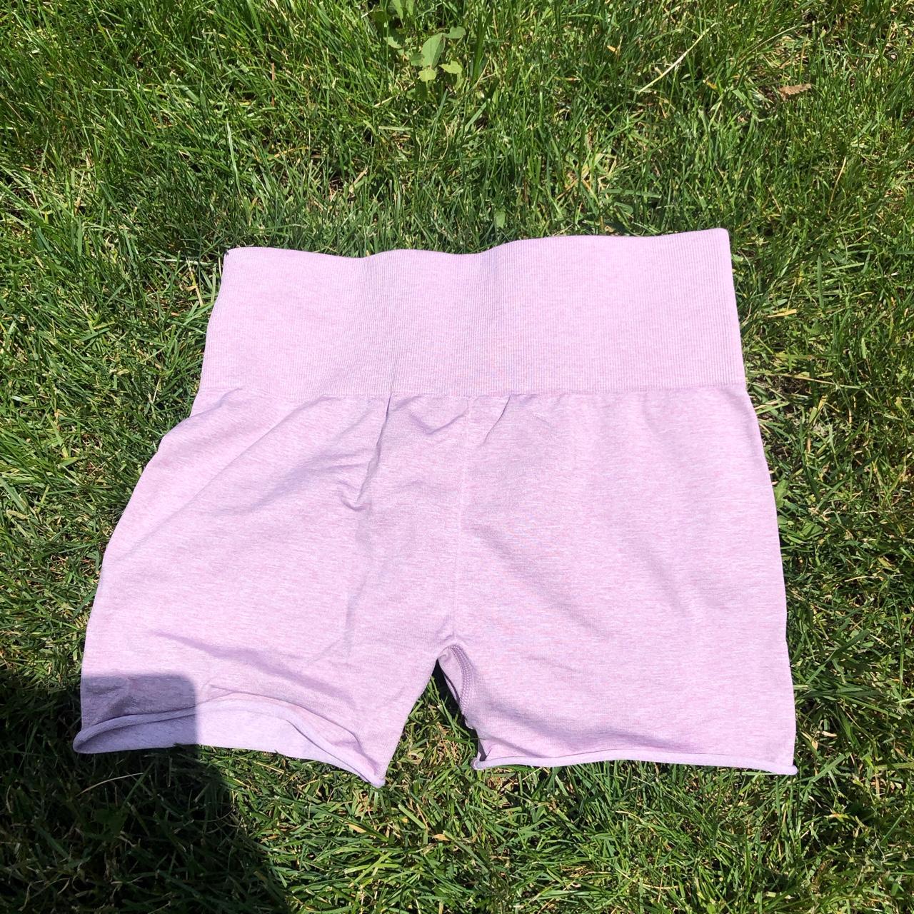 Gymshark Women's Pink Shorts Depop
