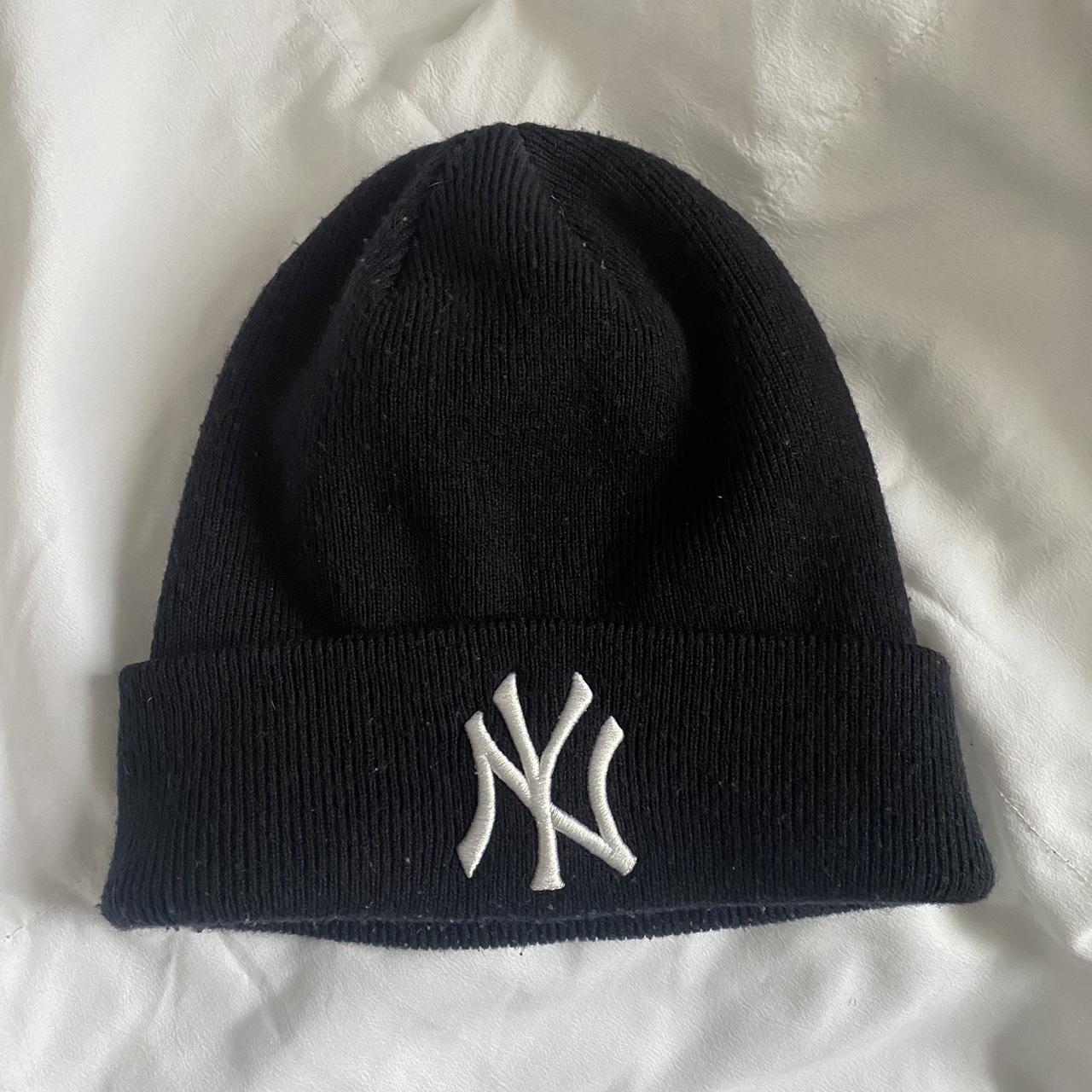 New York Yankees Beanie Older style bought from... - Depop
