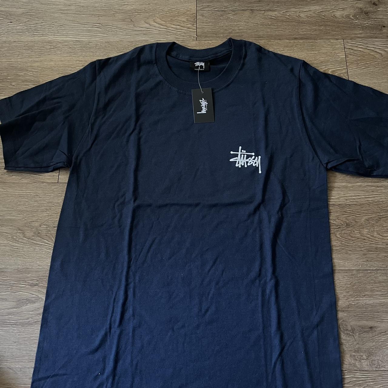 Stussy Basic Tee Brand new with tag Size Small 100%... - Depop