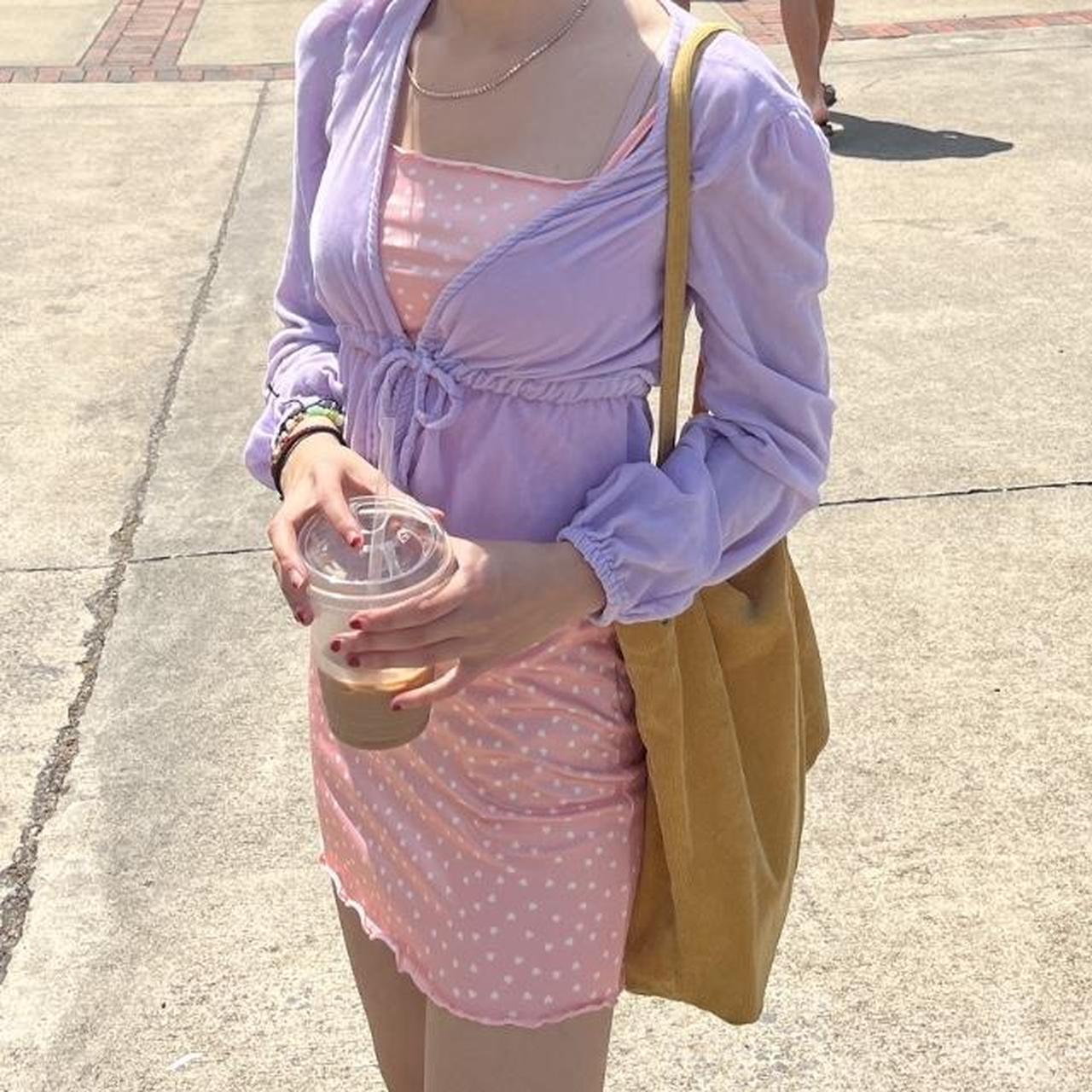 pink mini birthday dress