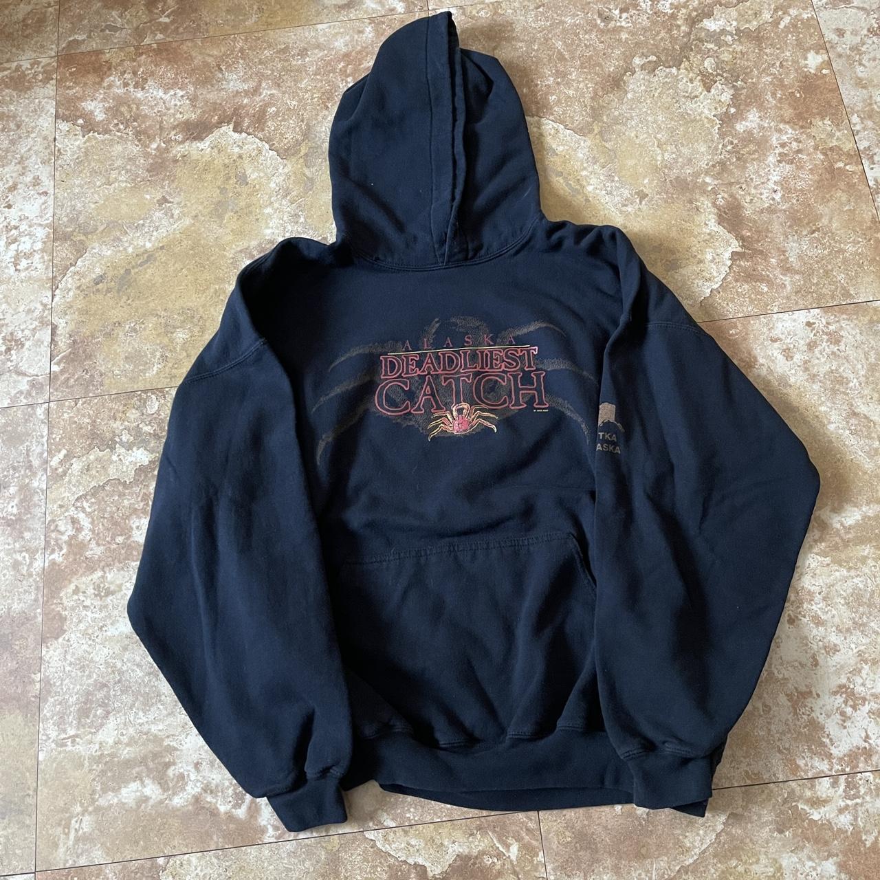 2006 Alaskas deadliest catch hoodie -size: tagged... - Depop