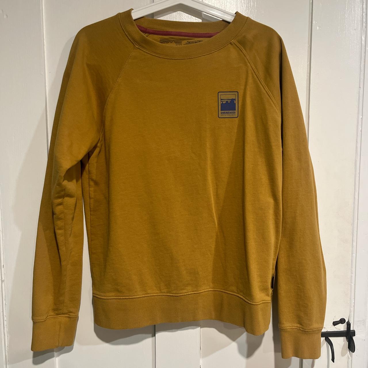 PATAGONIA long sleeve Mustard Yellow Amazing