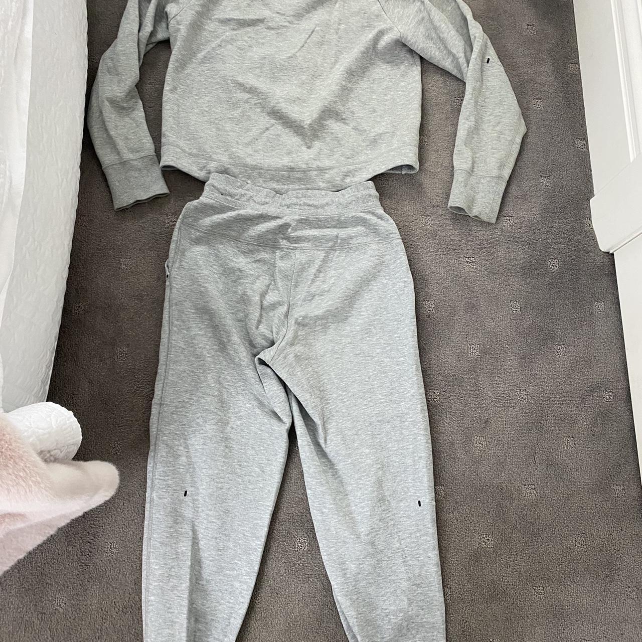 nike grey tech fleece sweatshirt