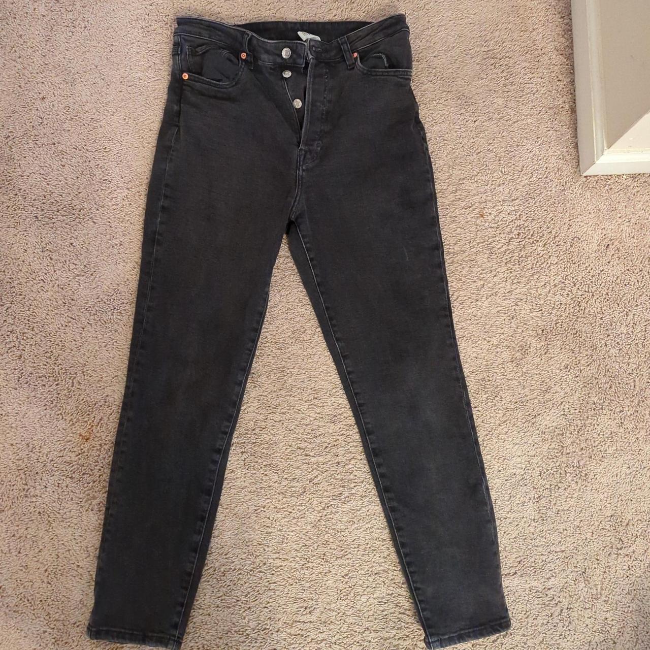 Black mom best sale jeans h&m