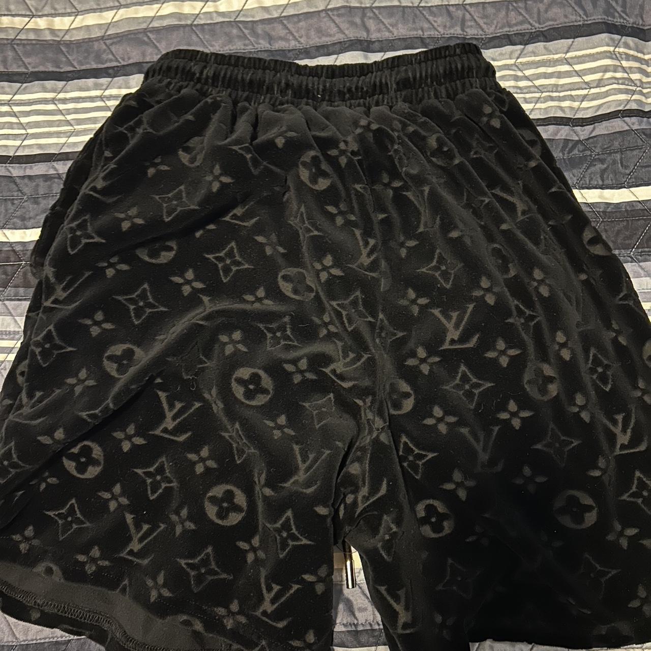 Louis Vuitton Monogram Sweat Shorts Size M- fits a - Depop