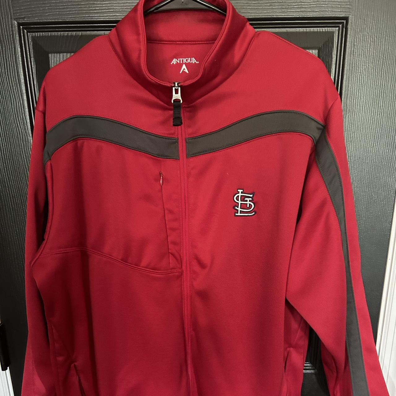 Large Antigua Cardinals Jacket Depop