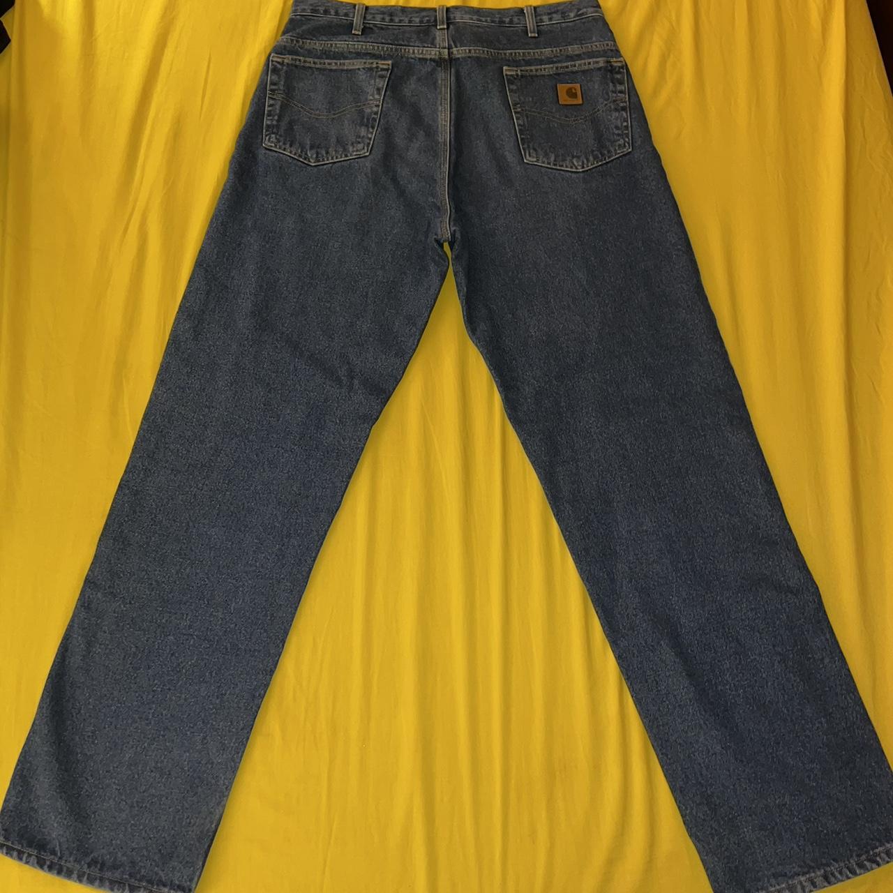 Carhartt Jeans (Blue) Jeans are pretty much new... Depop
