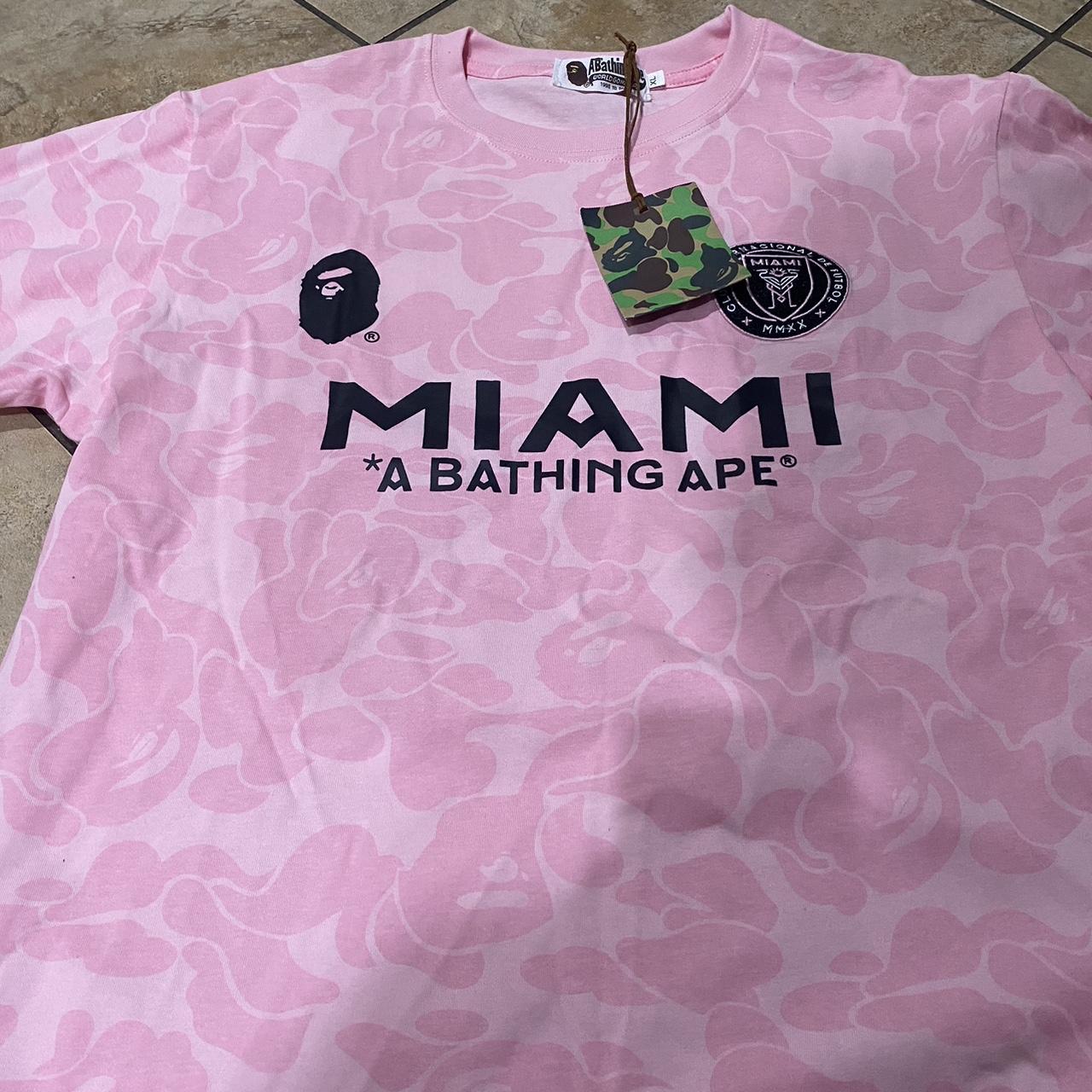 Bape X Inter Miami Jersey XL NEW WITH TAGS - Depop